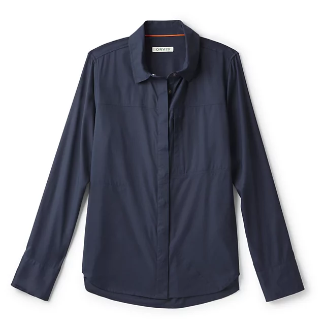 orvis Women’s Outbound Long-Sleeve Shirt TRUE NAVY