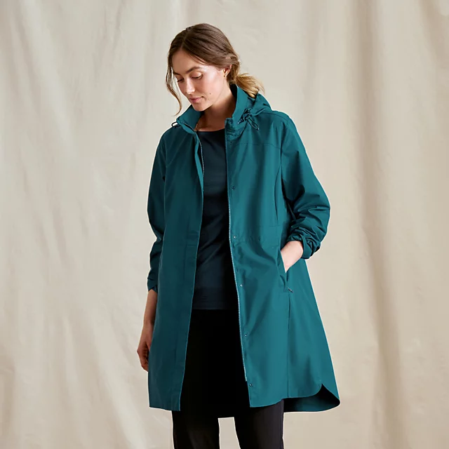 orvis Women’s Outbound Pack & Go Parka BLUE LAGOON