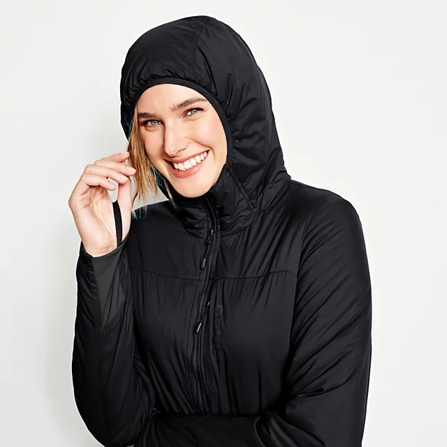 Orvis Women’s PRO Insulated Hoodie BLACKOUT