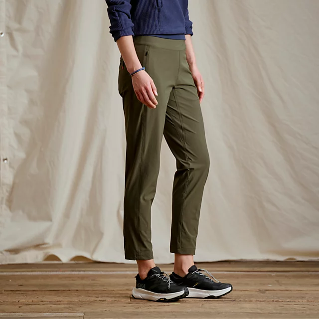 Orvis Wonder Ripstop Ankle Pants TARRAGON