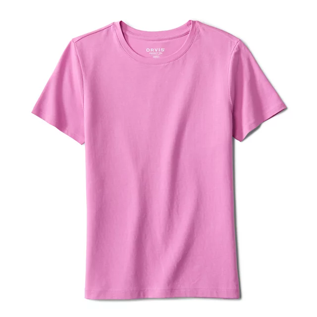 orvis Perfect Short-Sleeve Crewneck Tee BRIGHT LILAC