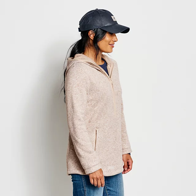 Orvis R65™ Hooded Sweater Fleece 1/2-Zip NEUTRAL MIX
