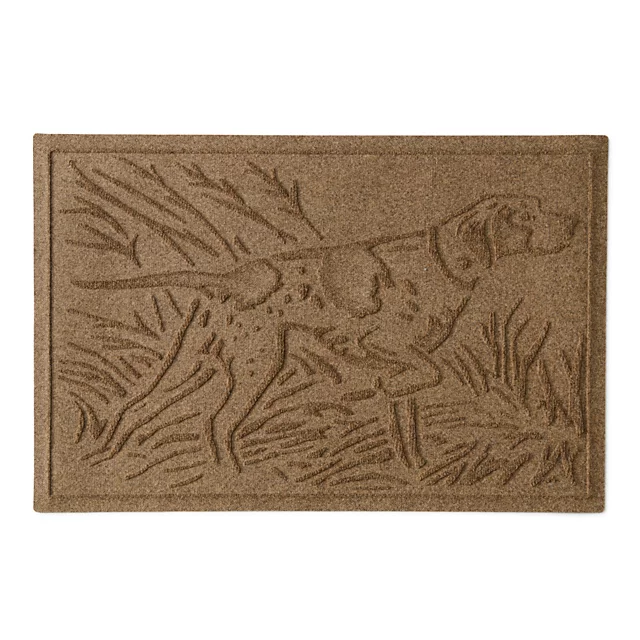 orvis Recycled WaterHog® Pointer Dog 2' x 3' Mat CAMEL