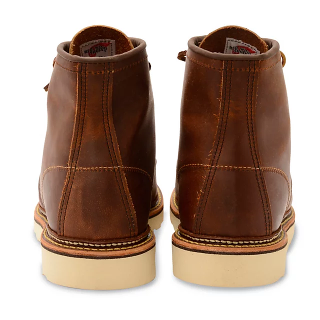 Orvis Red Wing 6" Classic Moc Copper Rough & Tough Boots COPPER