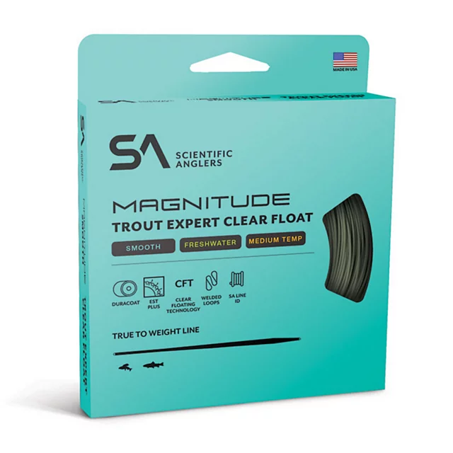 orvis Scientific Anglers Magnitude Smooth Trout Expert Clear-Tip Fly Line