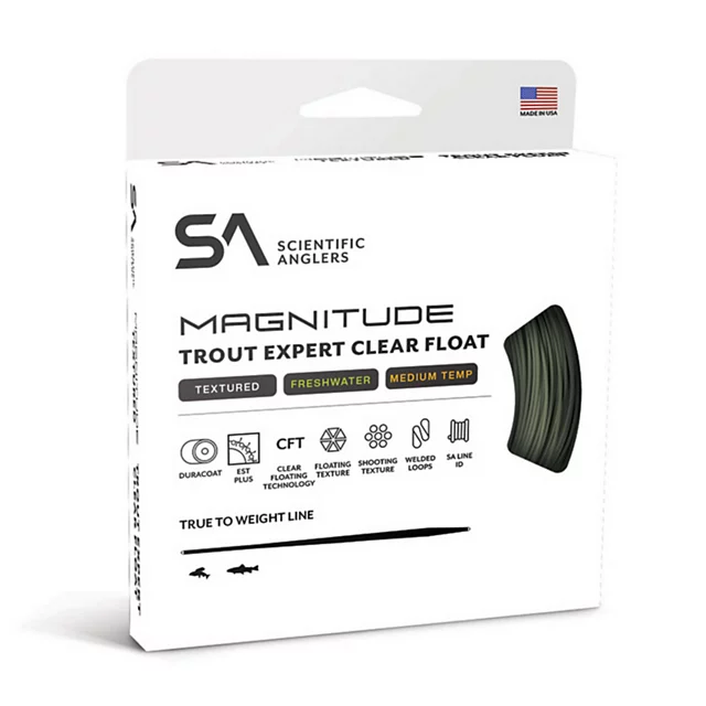 orvis Scientific Anglers Magnitude Textured Trout Expert Clear-Tip Fly Line