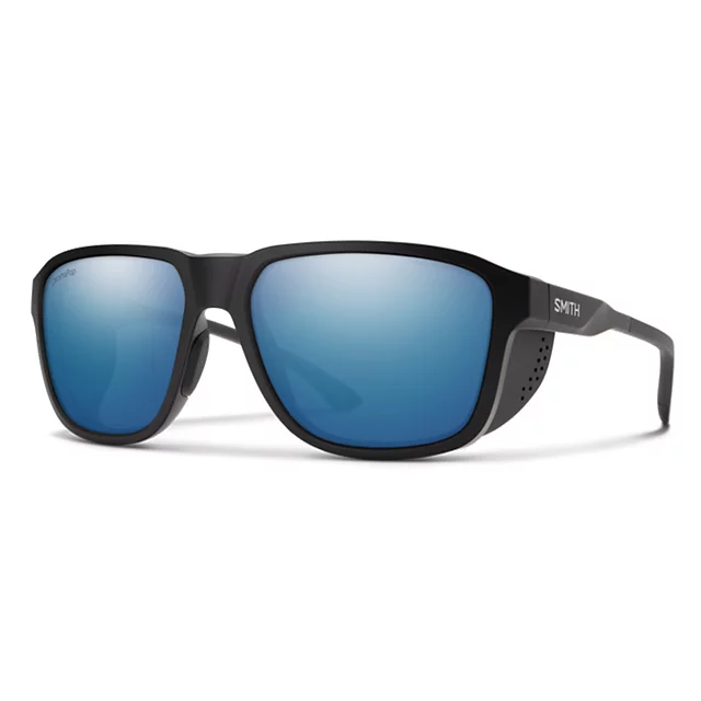 orvis Smith Embark Polarized Sunglasses MATTE BLACK/BLUE POLAIZED LENS