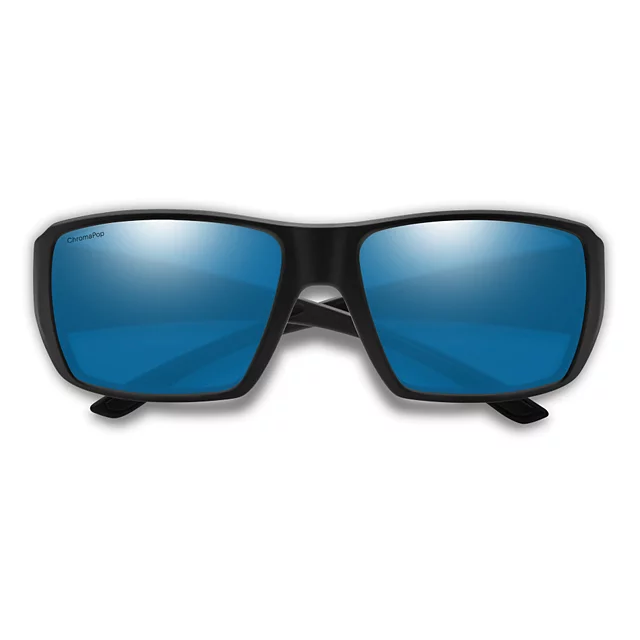 Orvis Smith Guide’s Choice XL Polarized Sunglasses MATTE BLACK/BLUE POLARIZED GLASS LENS