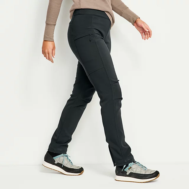 Orvis Softshell Natural Fit Straight-Leg Pants BLACK