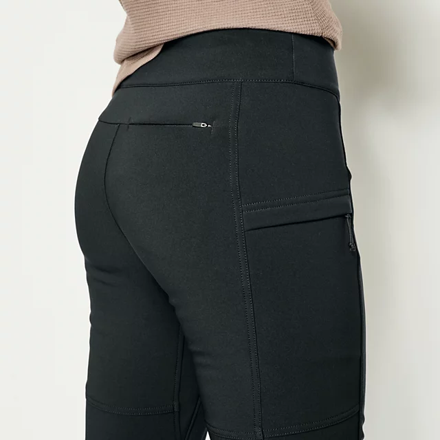 Orvis Softshell Natural Fit Straight-Leg Pants BLACK