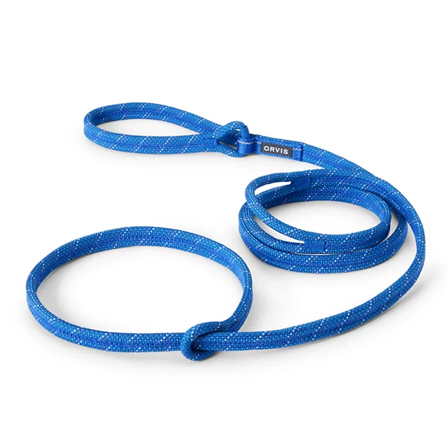 orvis Tough Trail® Climbing Rope Slip Dog Lead BLUE