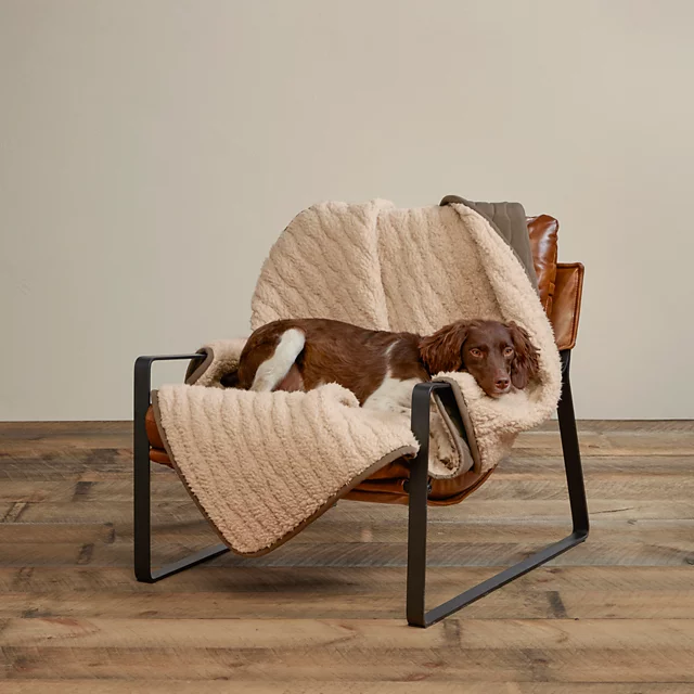 Orvis Tough Trail® Softshell Fleece Dog Throw OLIVE