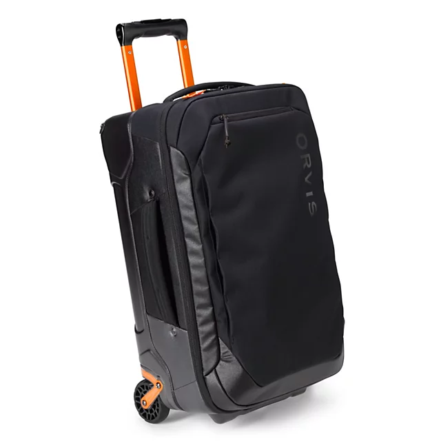 orvis Trekkage™ LT Adventure 40L Carry-On Roller Bag BLACK