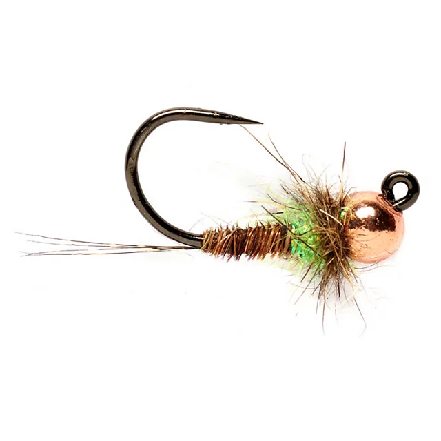 orvis Tunghead Hot Spot Pheasant Tail Jig CHARTREUSE