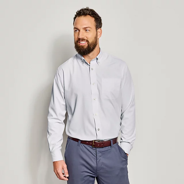 Orvis Ultralight Comfort Stretch Long-Sleeve Shirt HONEYCOMB