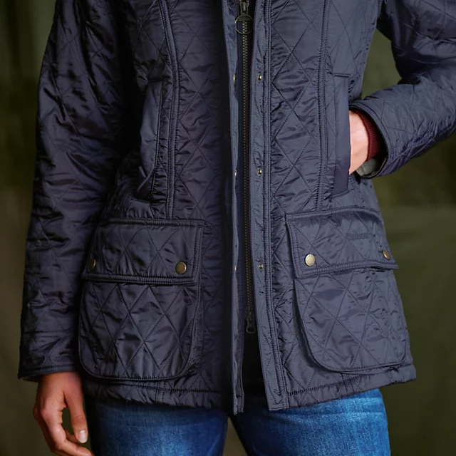 Orvis Women’s Barbour® Beadnell Polarquilt Jacket NAVY