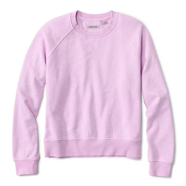 orvis Women's Montana Morning® Crew Sweatshirt SPRING LILAC