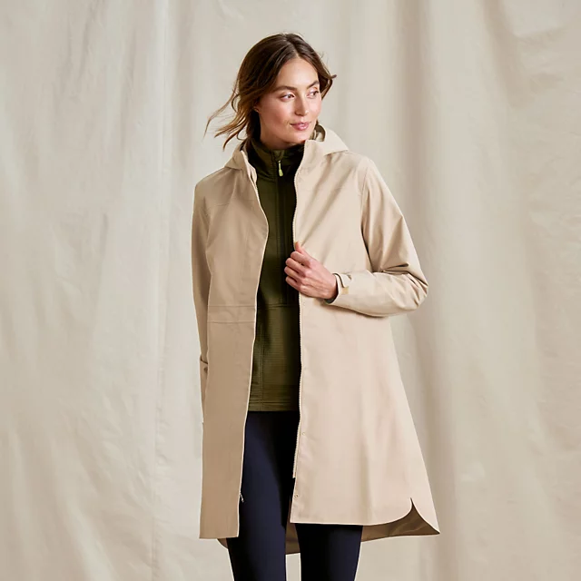 orvis Women’s Outbound Pack & Go Waterproof Parka SHIITAKE