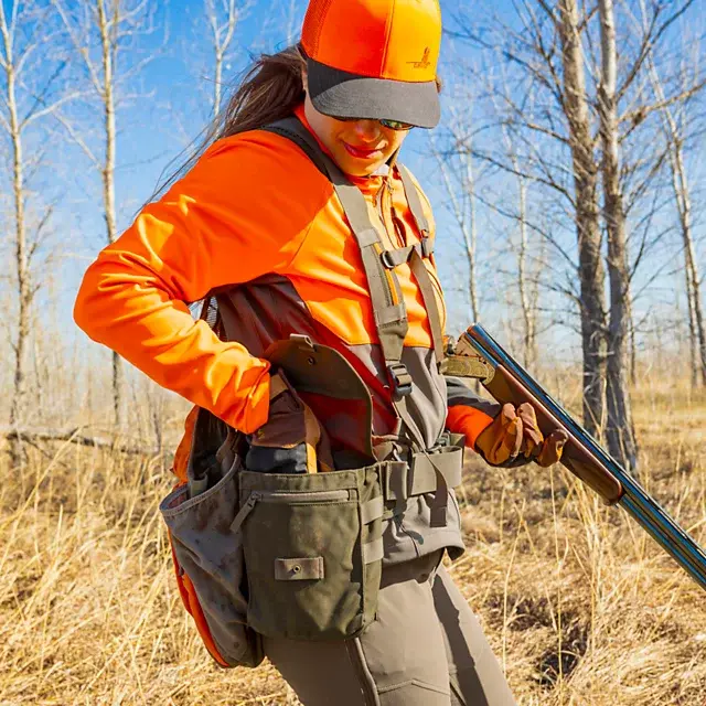 Orvis Women’s PRO Upland Softshell Jacket BLAZE/CEDAR