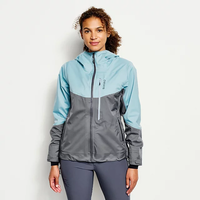 orvis Women’s Ultralight Wading Jacket MINERAL BLUE