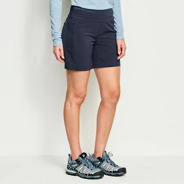 Orvis Wonder Ripstop Natural Fit 5" Shorts FROST GREY