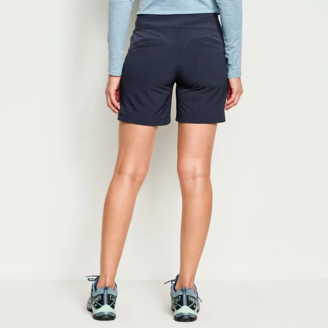 Orvis Wonder Ripstop Natural Fit 5" Shorts FROST GREY
