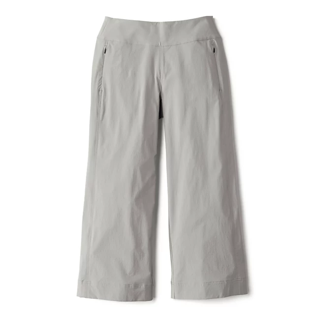 orvis Wonder Ripstop Wide-Leg Cropped Pants TITANIUM