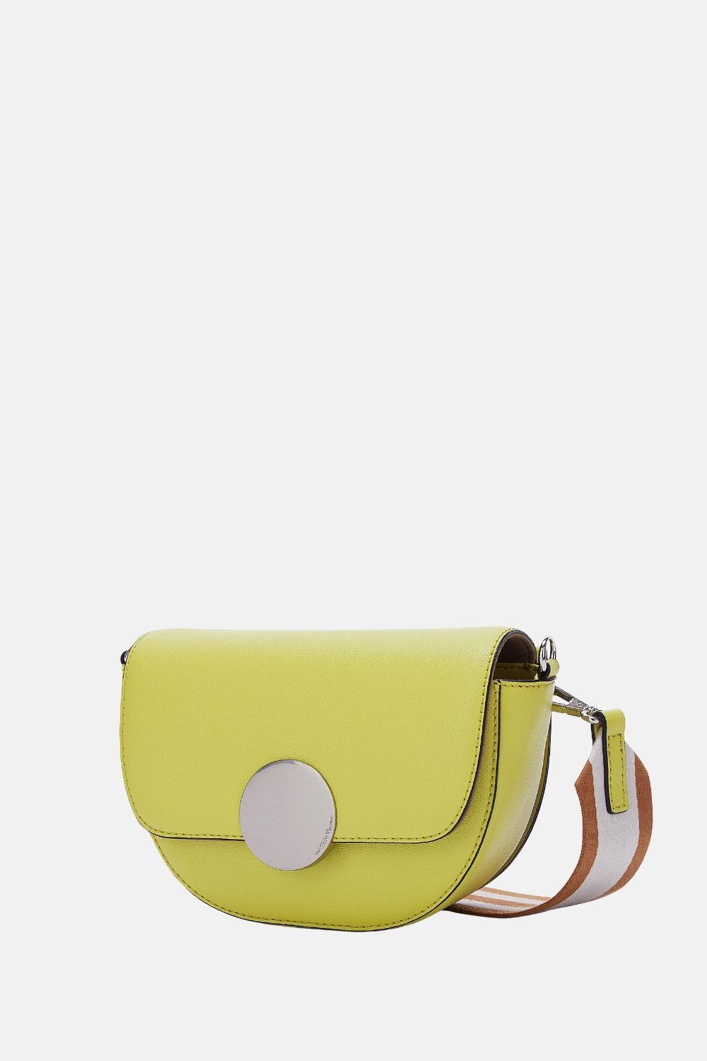 Oryany Oryany - Lottie Saddle Crossbody Small Handbags - Baby Green- Leather