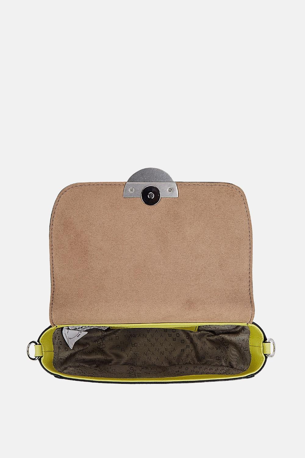 Oryany Oryany - Lottie Saddle Crossbody Small Handbags - Baby Green- Leather