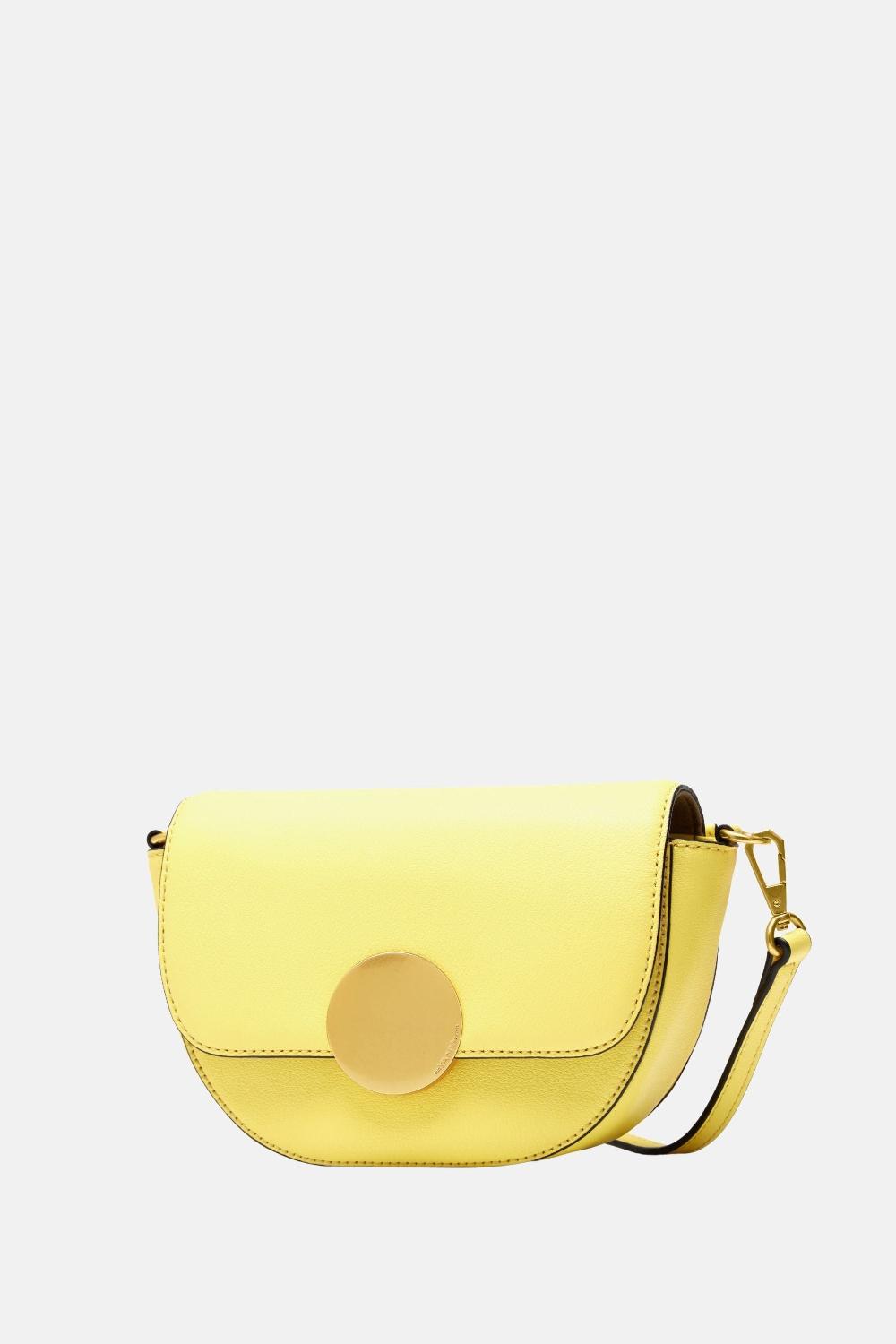 Oryany Oryany - Lottie Saddle Crossbody Small Handbags - Banana Leather