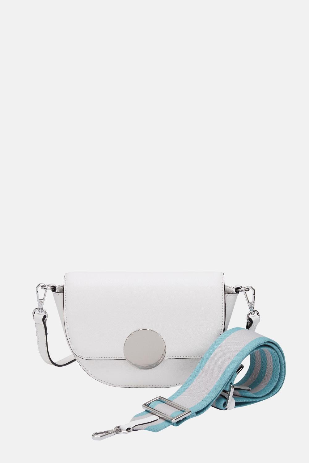 Oryany Oryany - Lottie Saddle Crossbody Small Handbags - Cloud Leather