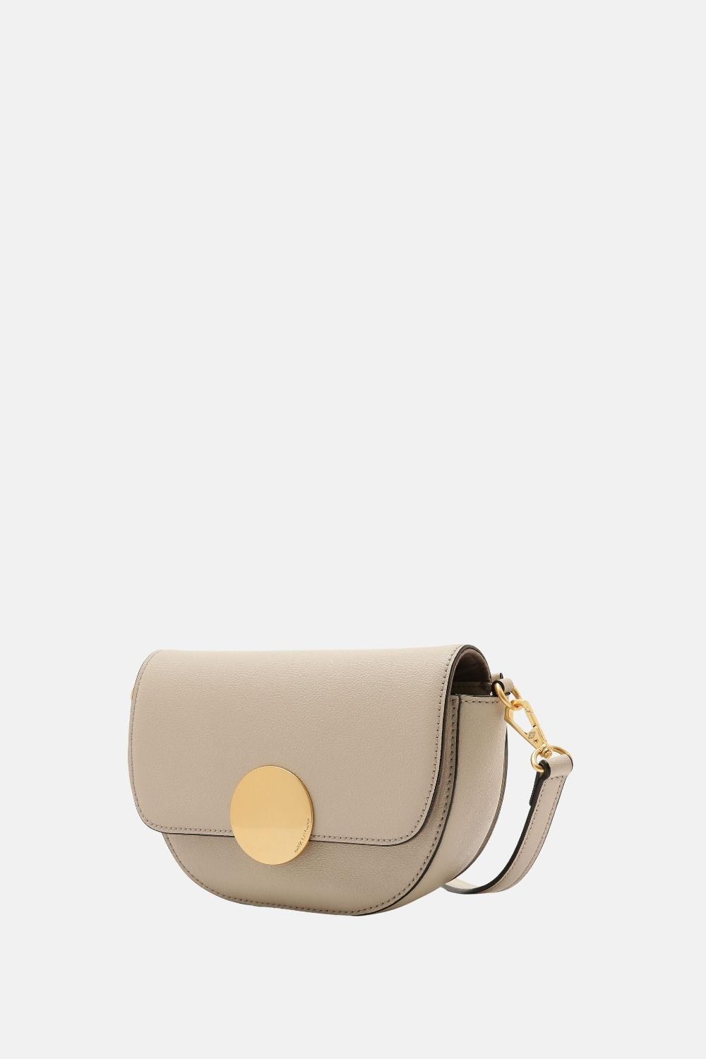 Oryany Oryany - Lottie Saddle Crossbody Small Handbags - Cream Leather