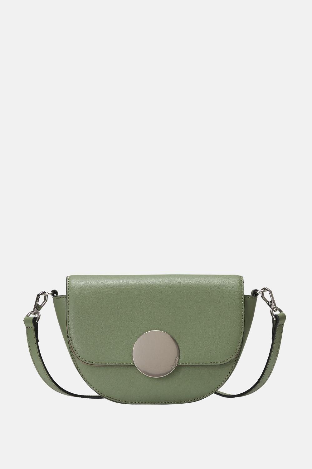 oryany Oryany - Lottie Saddle Crossbody Small Handbags - Jade Green Leather