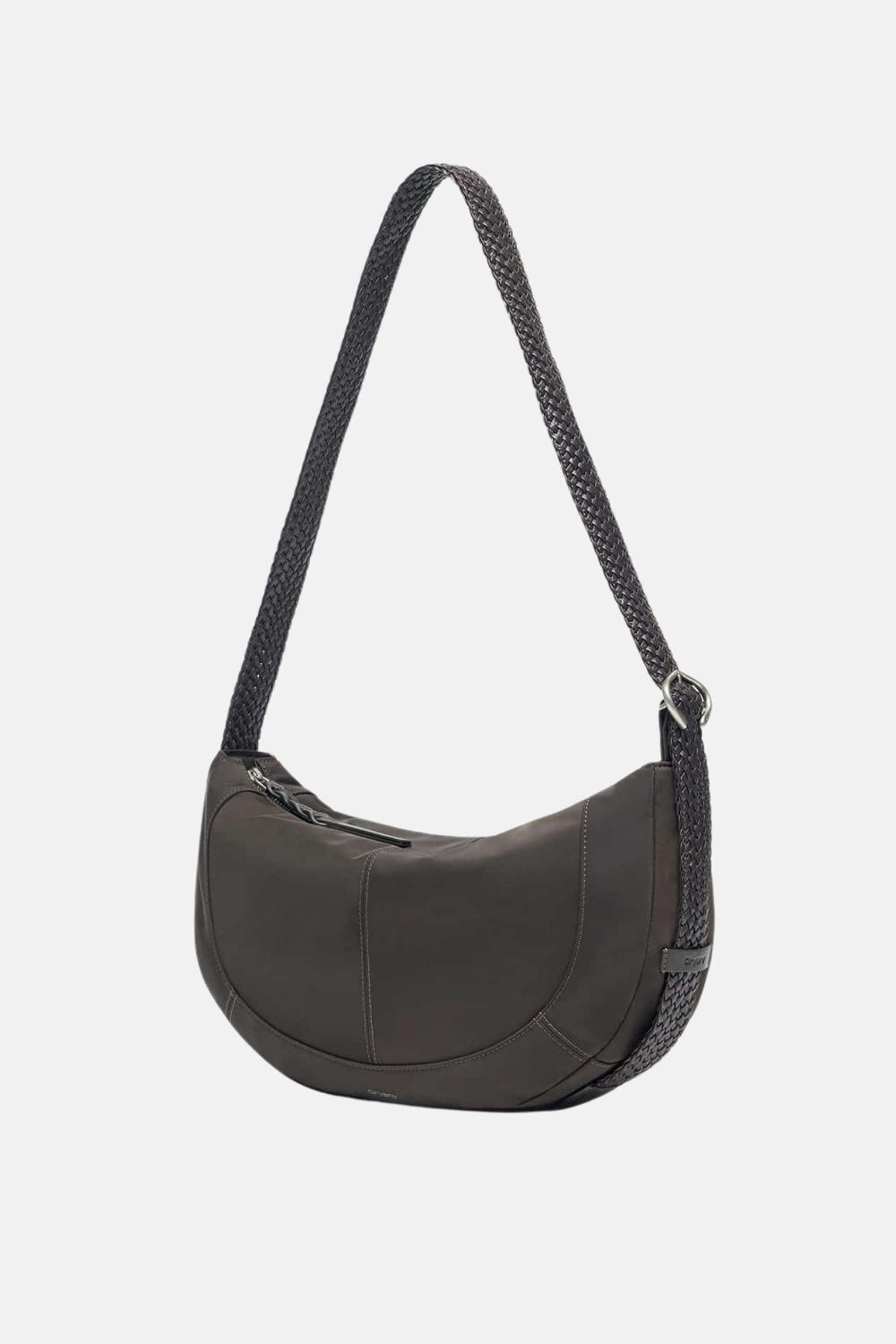 Oryany Oryany - Braid Smoky Brown Crossbody Bag