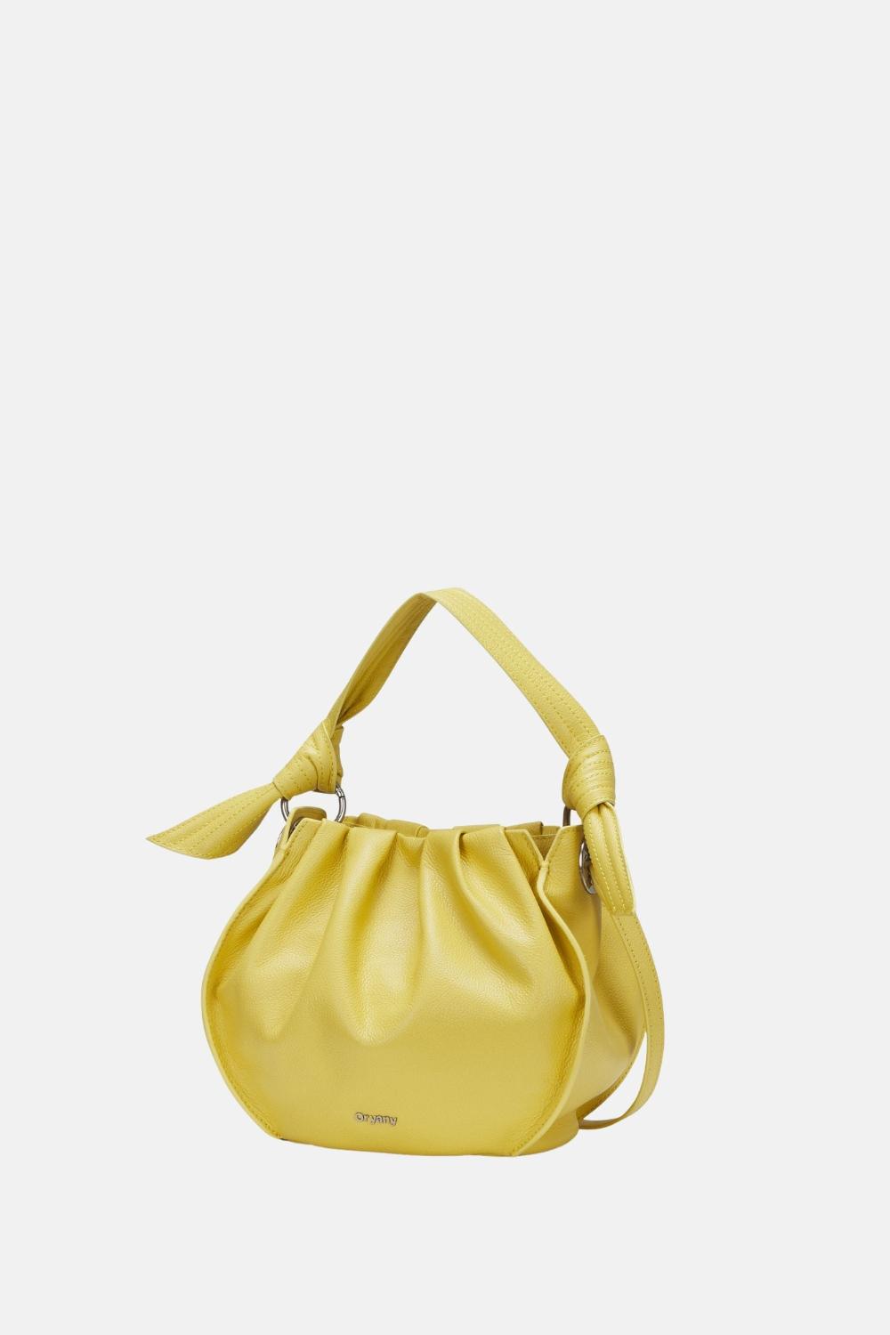 Oryany Oryany - Selena Bucket Bag - Medium Crossbody - Golden Yellow Leather