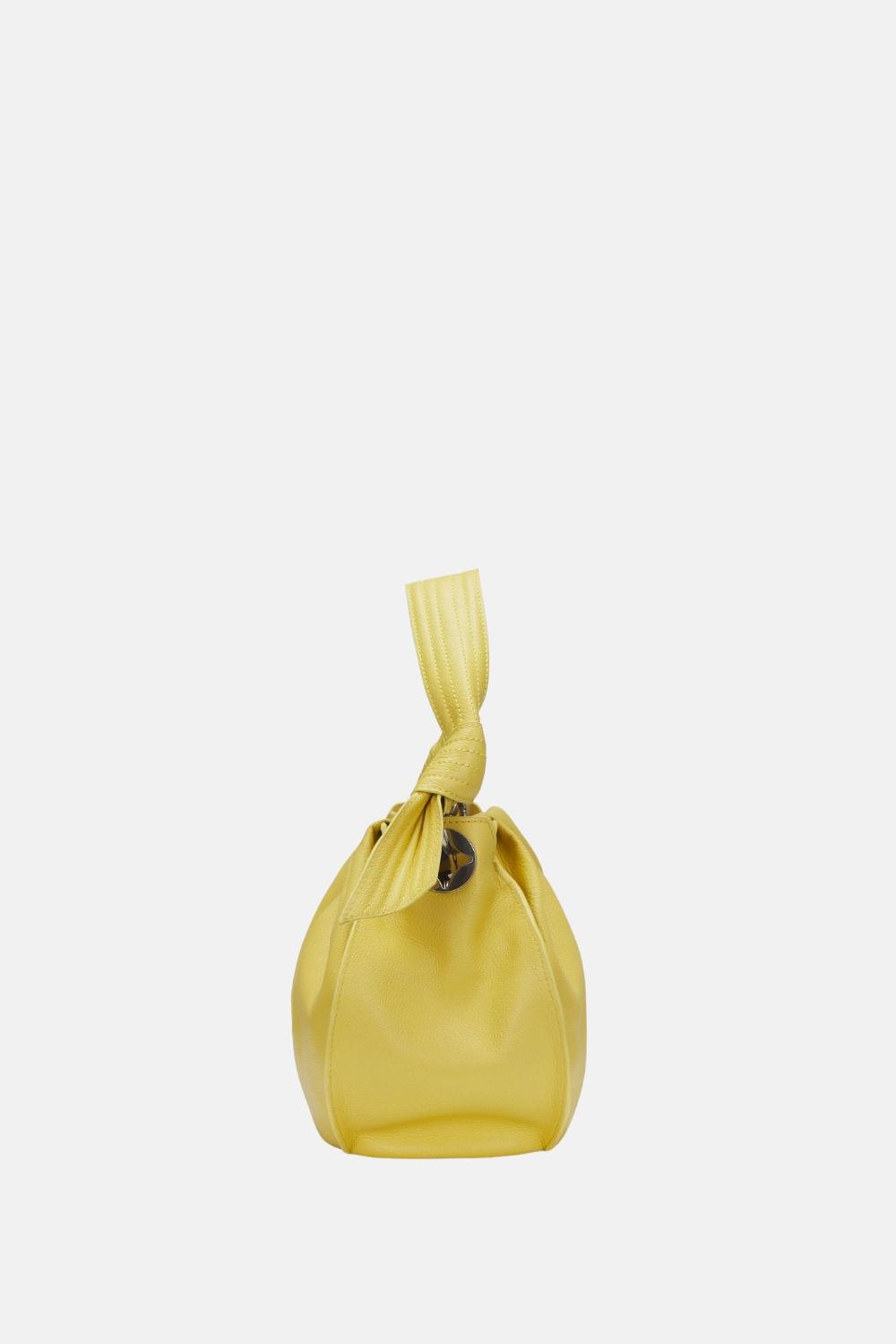 Oryany Oryany - Selena Bucket Bag - Medium Crossbody - Golden Yellow Leather