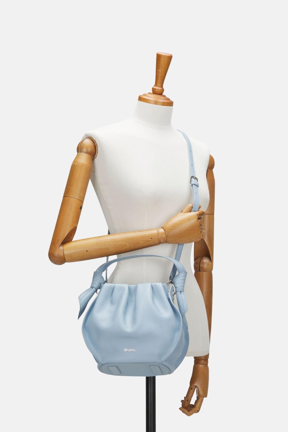 Oryany Oryany - Selena Bucket Bag - Medium Crossbody - Space Blue Leather