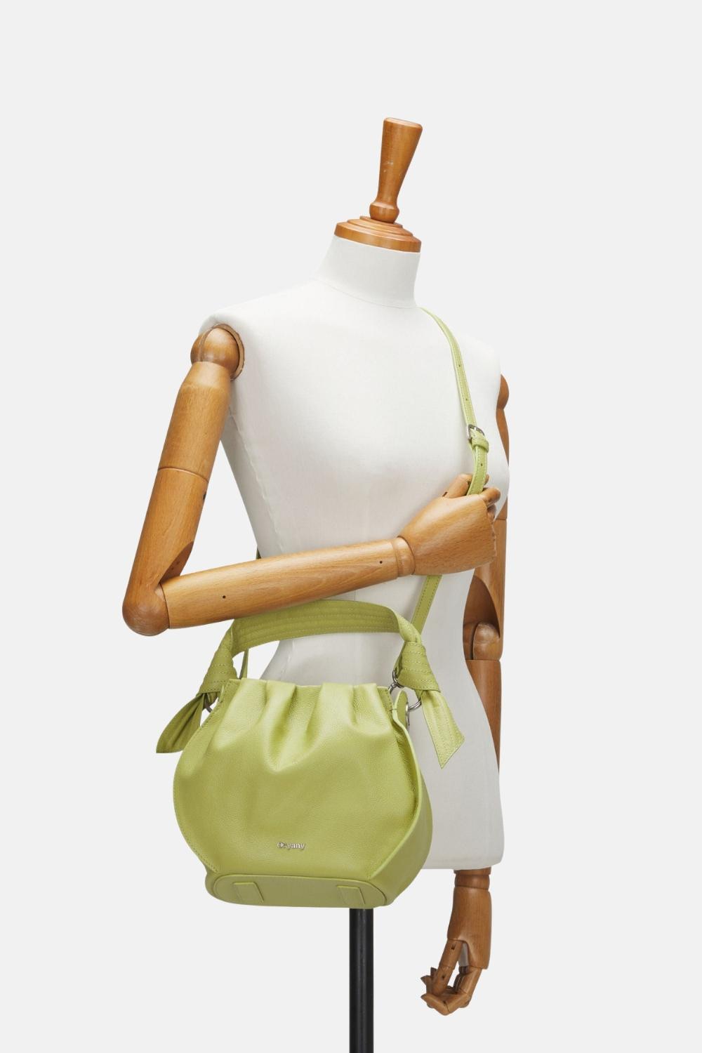 Oryany Oryany - Selena Bucket Bag - Medium Crossbody - Sweet Green Leather