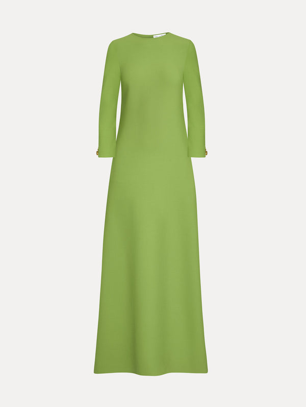 oscar de la renta Butterfly-Detailed 3/4 Sleeve Caftan