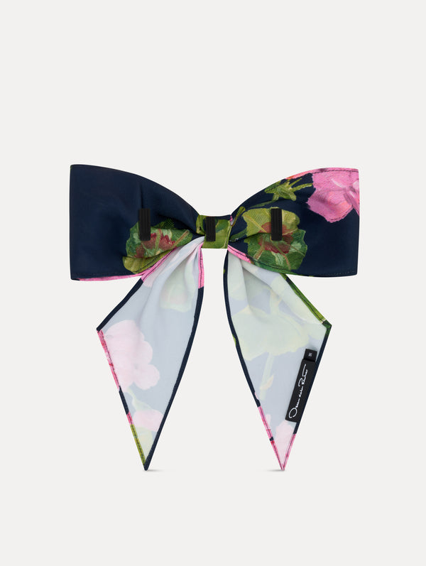 Oscar De La Renta ODLR X SimonSits Geranium Dog Bow