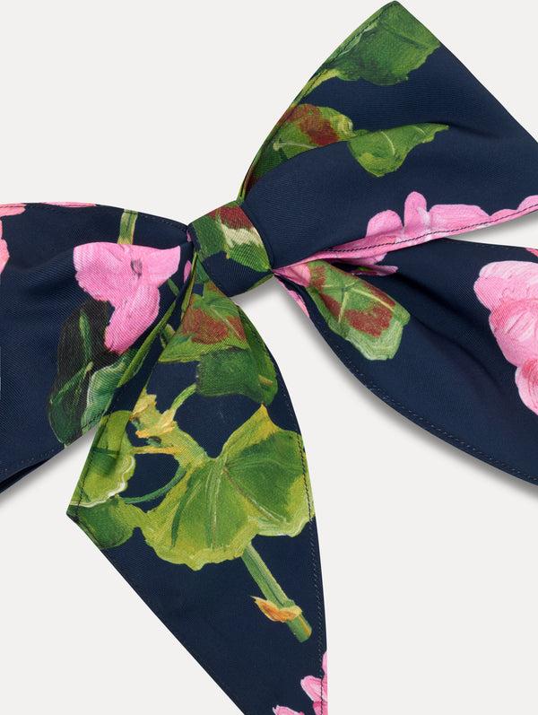 Oscar De La Renta ODLR X SimonSits Geranium Dog Bow