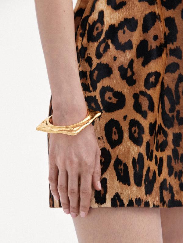 Oscar De La Renta Abstract O Cuff Bracelet