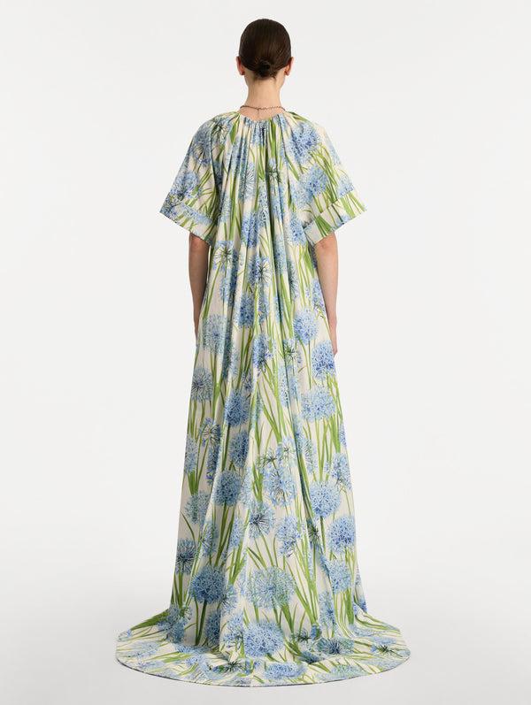 Oscar De La Renta Allium Cotton Poplin Caftan