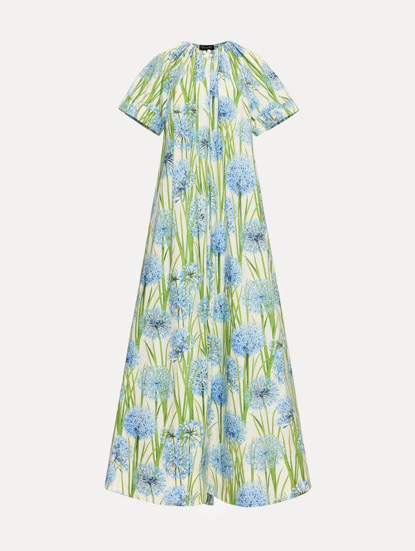 oscar de la renta Allium Cotton Poplin Caftan