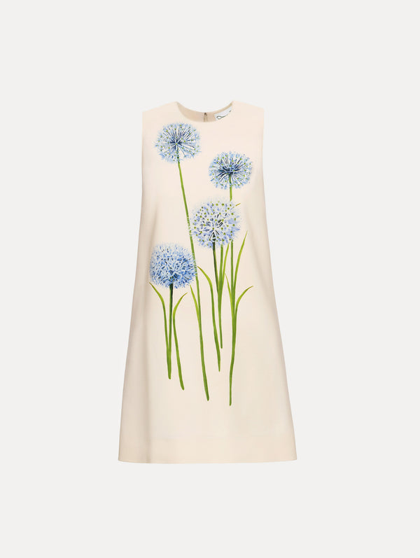 oscar de la renta Allium Wool Shift Dress