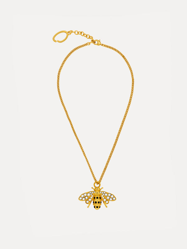 oscar de la renta Bee Pendant Necklace
