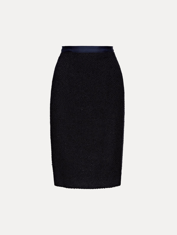 oscar de la renta Boucle Tweed Pencil Skirt