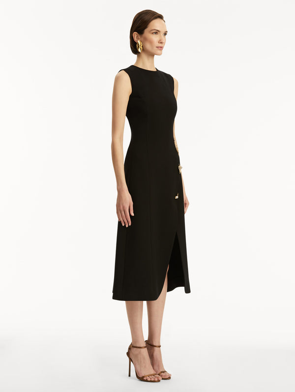 Oscar De La Renta Butterfly-Detailed Dress