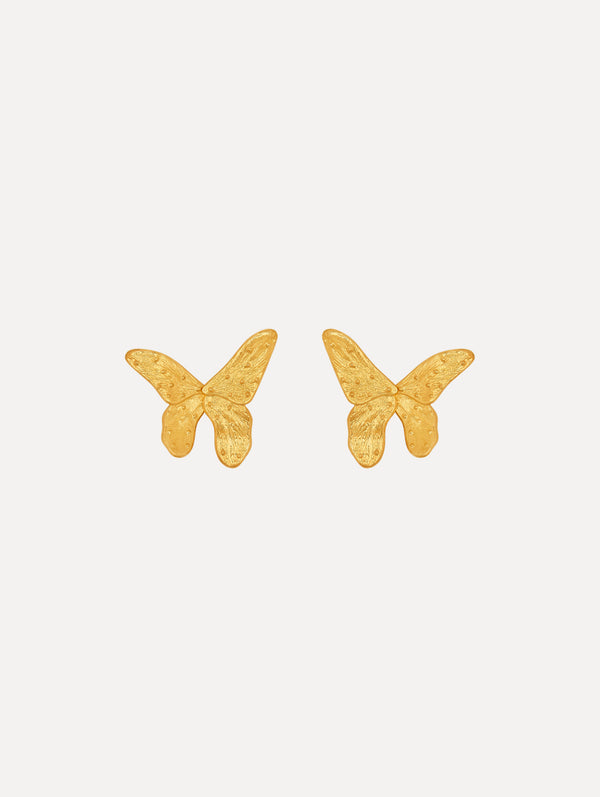 oscar de la renta Butterfly Earrings