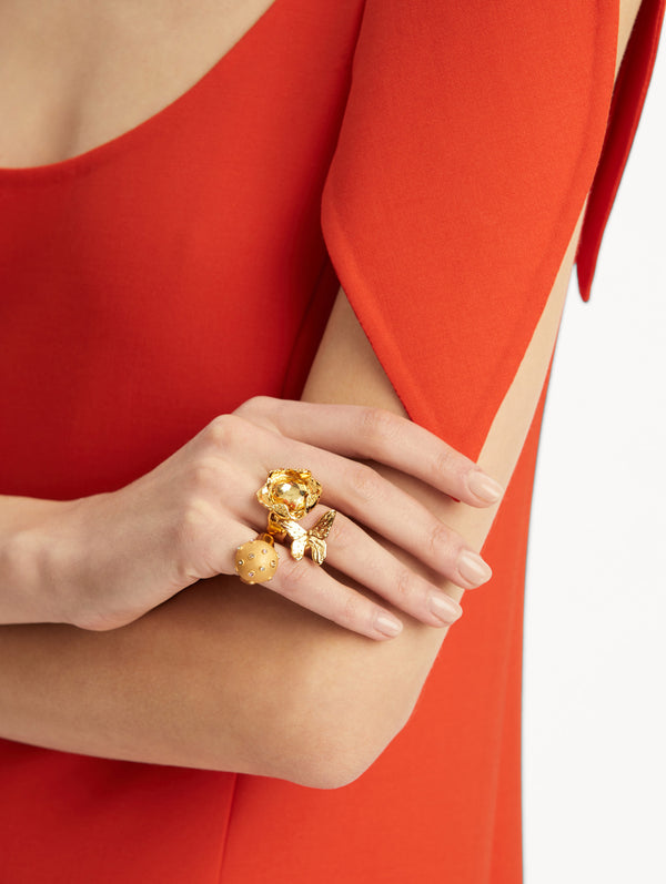 Oscar De La Renta Butterfly Ring